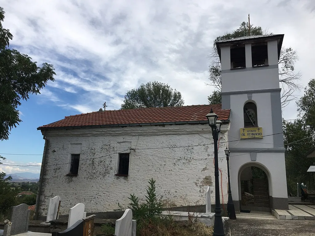 St. Athanasius Church in the village of Godivje