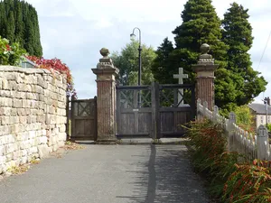 The Gate Piers To Holy Trinity Churchyard