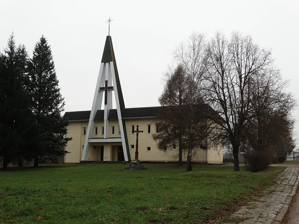 Roman Catholic Church in Grūžiai, Pasvalys district, Lithuania