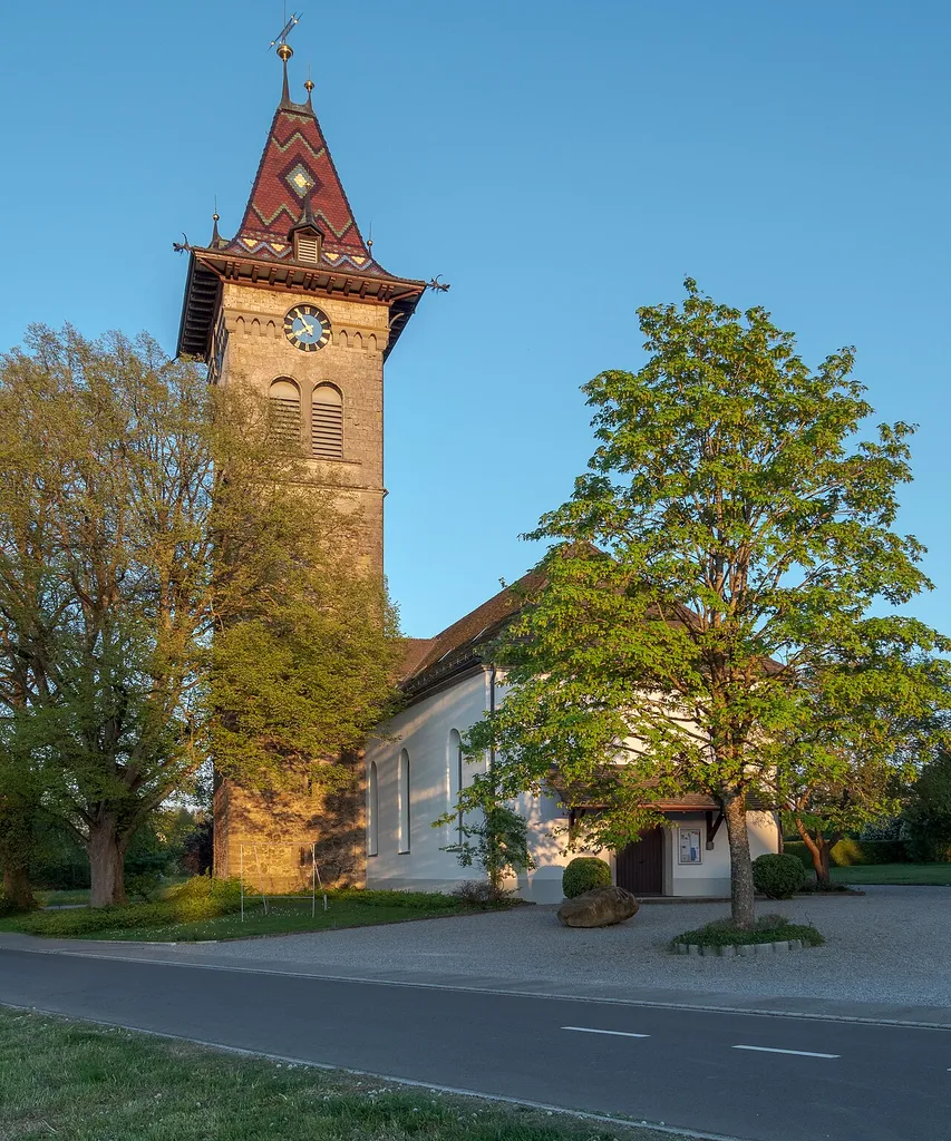 Church of Oberhofen (Lengwil), canton of Thurgau, Switzerland.