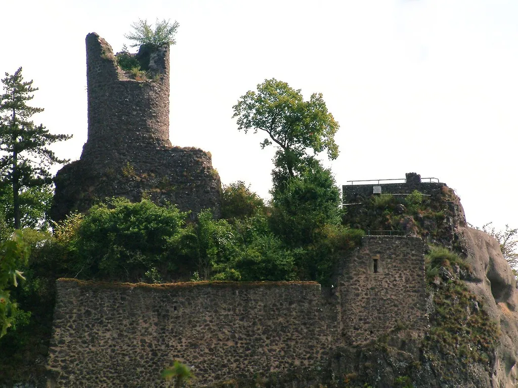 Burg Bosselstein, Idar Oberstein (von NW)