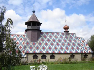 Russian Orthodox church in Lampernisse