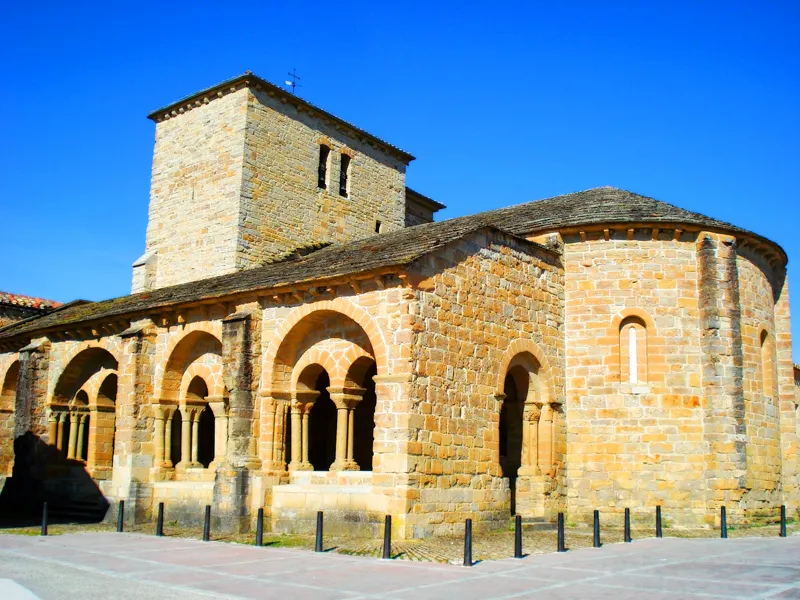 Church of Nuestra Señora de la Purificación de Gazolaz in Navarre (Spain).