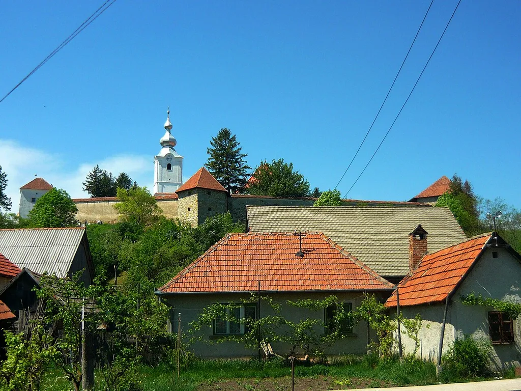 Ansamblul bisericii reformate. Ilieni Jud.Covasna.