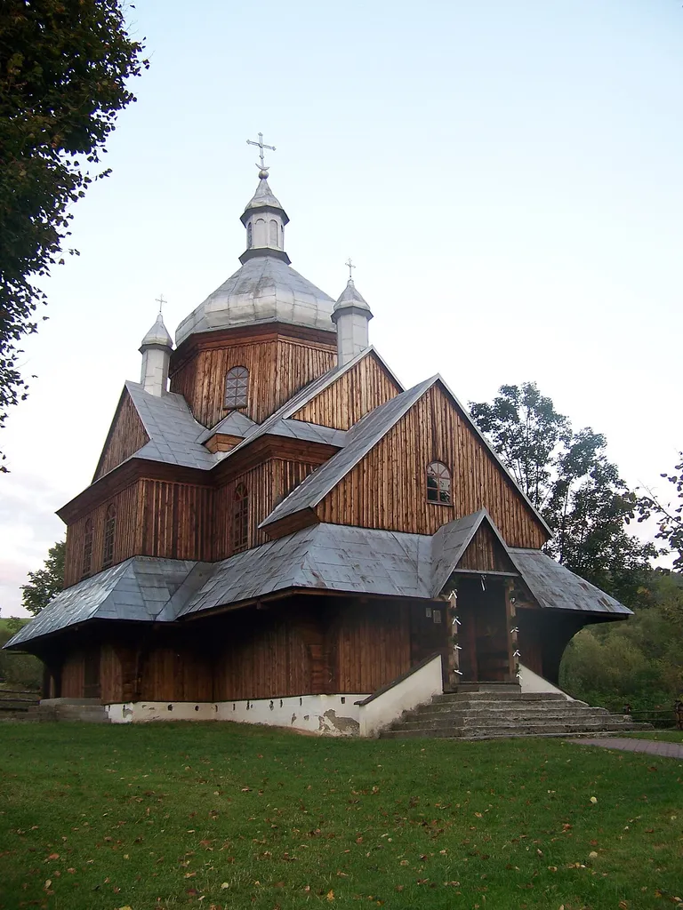Ex-orthodox church in Hoszów, Poland