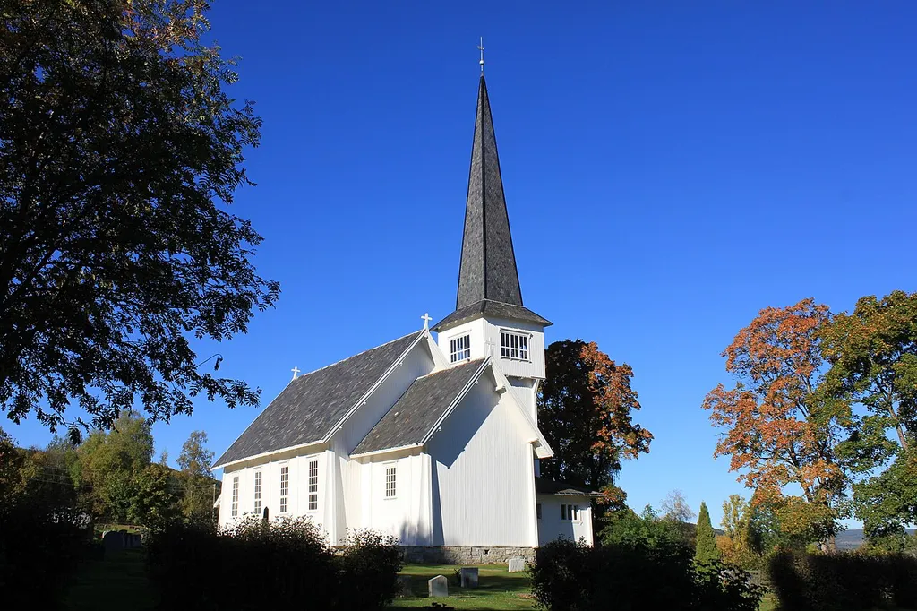 Nordlia Church of Østre Toten, Oppland, Norway.