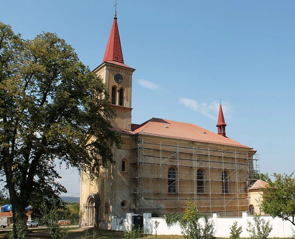 Church of Saints Cyril and Methodius, Rostěnice, Rostěnice-Zvonovice, Vyškov District, Czech Republic