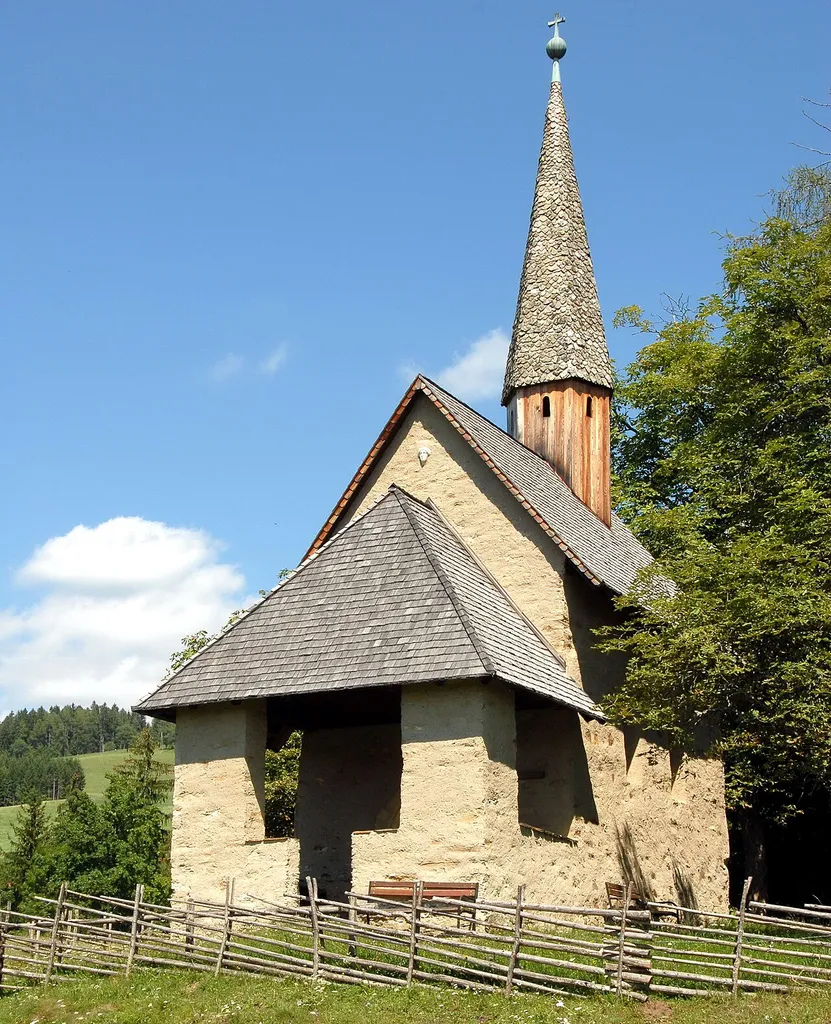 Subsidiary church Saint Lawrence in Johannserberg, market town Brückl, district Sankt Veit an der Glan, Carinthia, Austria, EU