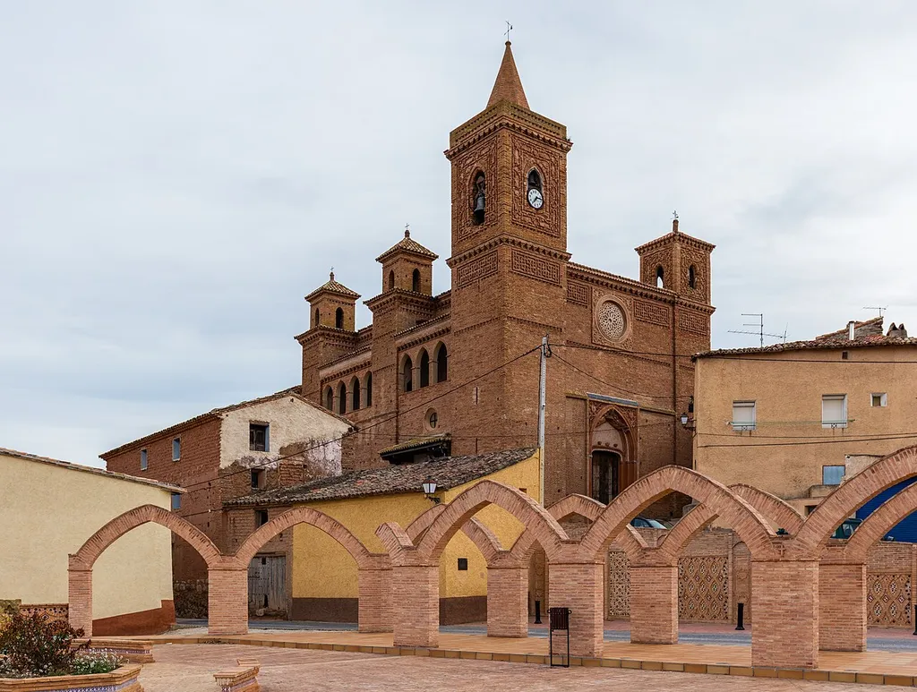 Church of St Felix, Torralba de Ribota, Zaragoza, Spain