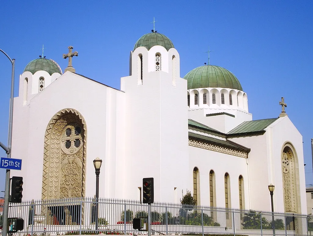 Saint Sophia Greex Orthodox Cathedral, 1324 S. Normandie Ave., Los Angeles, CA (HCM #120)
