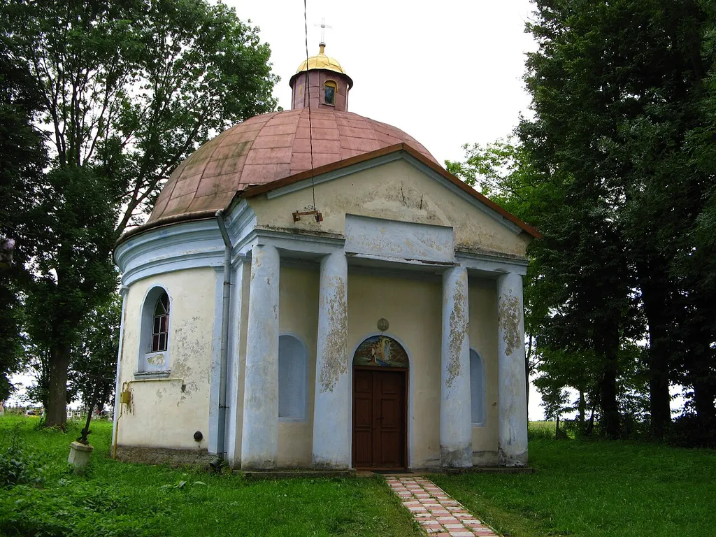 church-rotunda in Pidmostychi