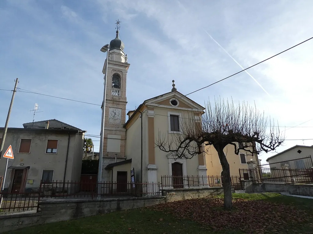 Corrubio (Grezzana, Veneto, Italy), Saint Charles Borromeo church
