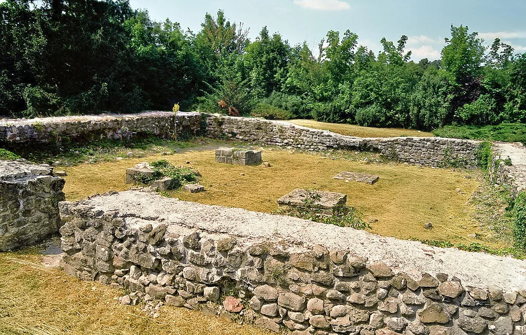 Burgus Leányfalu/Ungarn – Burgus Cirpi 2: Blick von Süden.