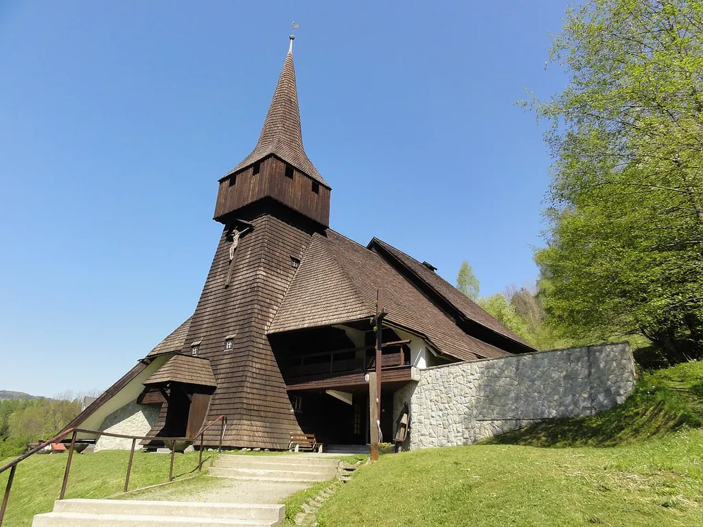 Church of Finding of the Holy Cross in Wisla-Labajów