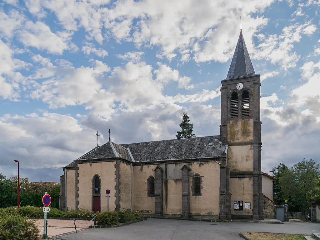 Saint Roch church of Le Cheix, Puy-de-Dôme, France