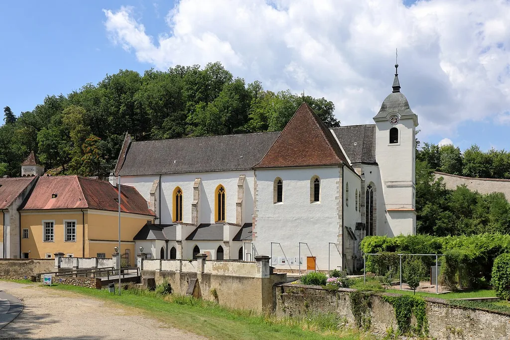 Parish church of Aggsbach-Dorf, Lower Austria.