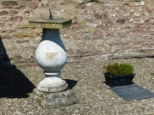 Sundial outside porch of Church of St Michael