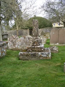 Cross in the churchyard of St John the Baptist and St Helen