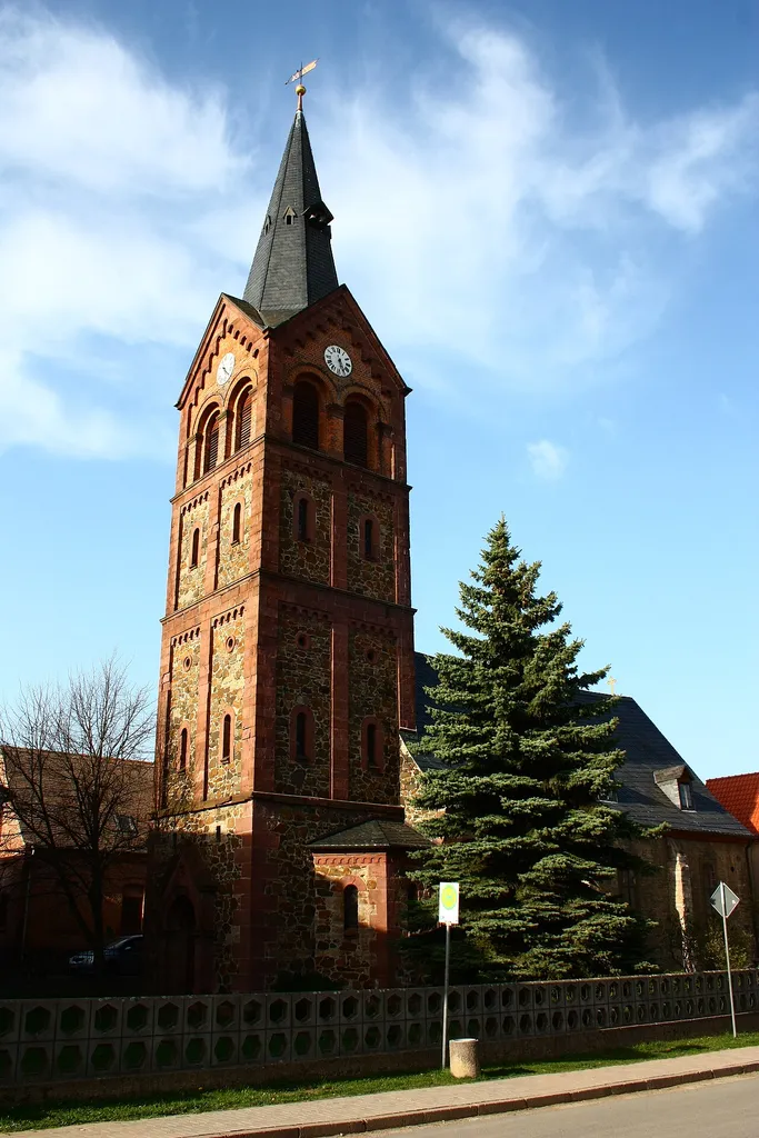 die Dorfkirche von Stangerode