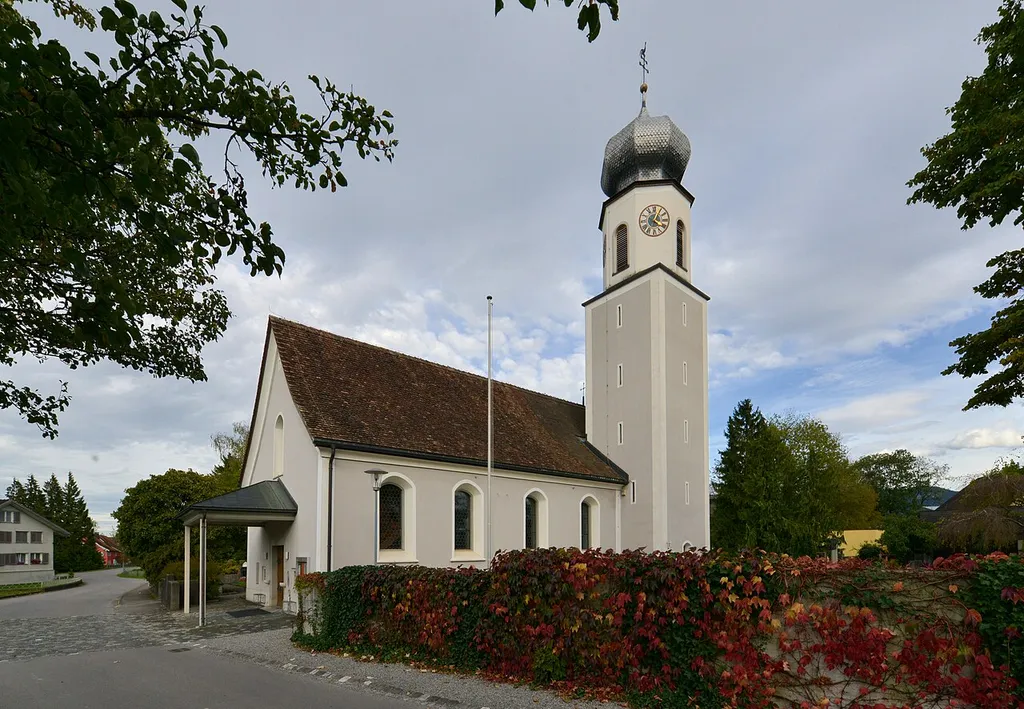 Pfarrkirche hl. Agatha in Meiningen (Vorarlberg).