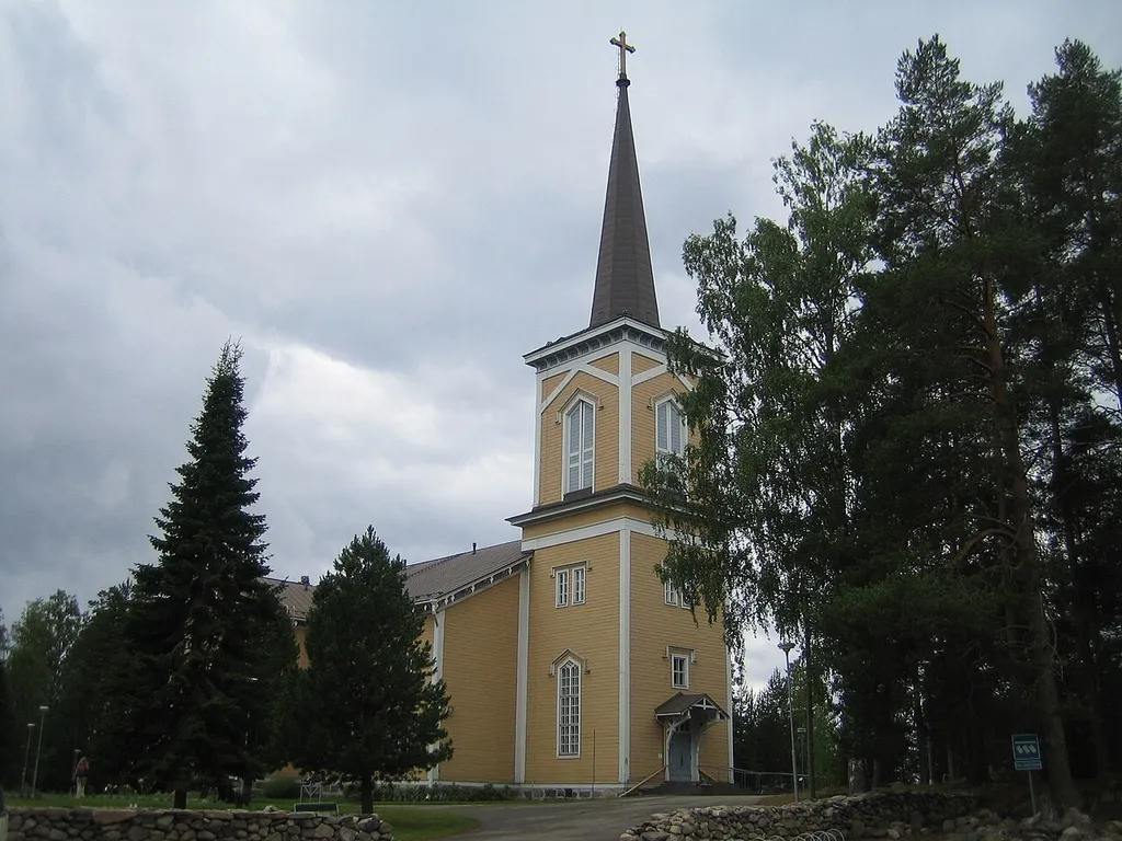 Pielavesi church, Finland.