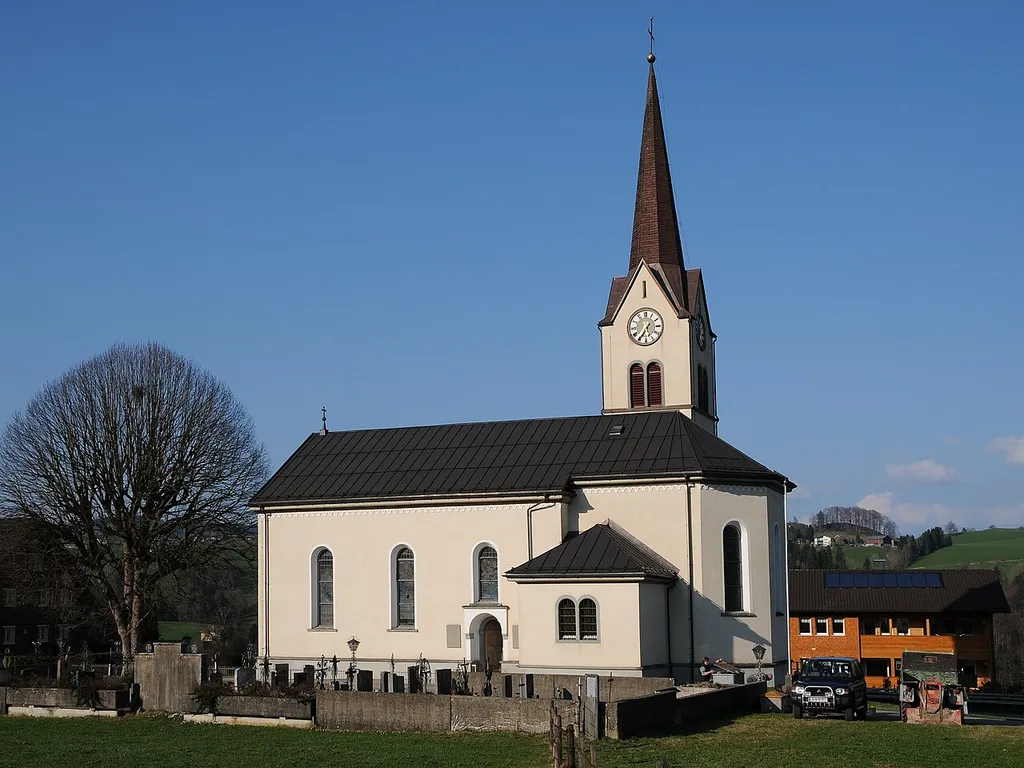 Expositurkirche: Herz Jesu und Mariae in Müselbach, (Alberschwende).