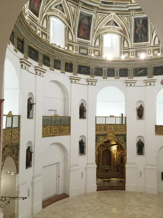 Imagen de la iglesia del Santo Cristo de la Salud tras la restauración del IAPH