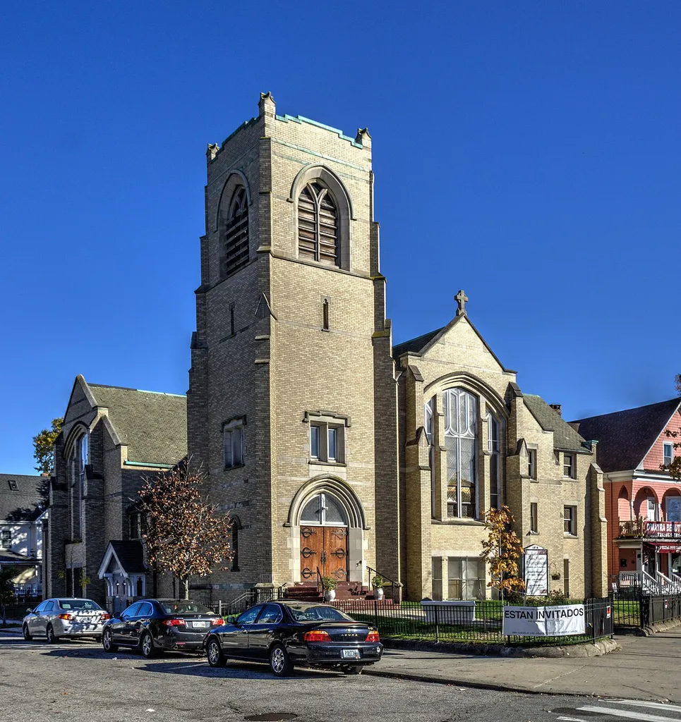 Plymouth Congregational Church. 1014 Broad Street, Providence Rhode Island. NRHP ID 100006299.