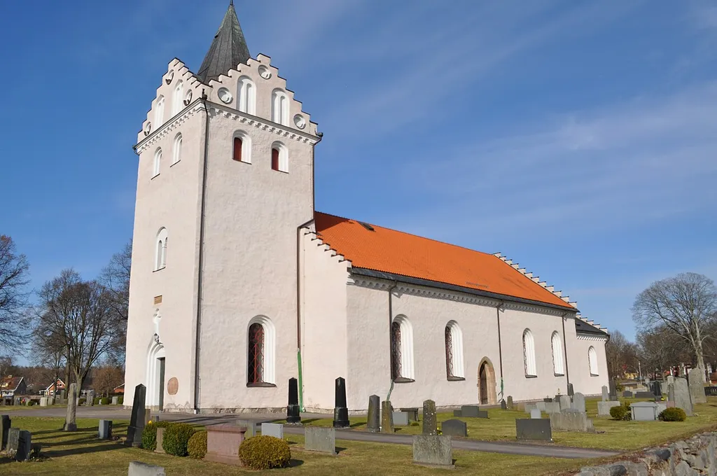 Ljungby church, Sweden. Ljungby kyrka, Sverige