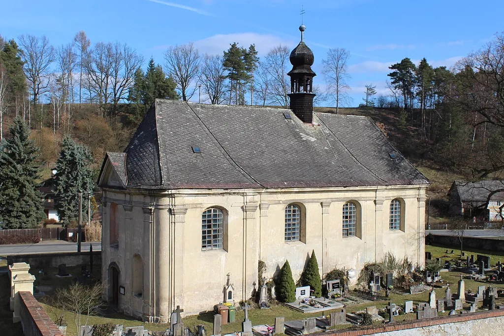 Dolní Krupá, kostel sv. Václava