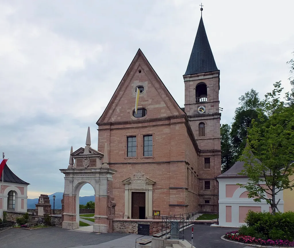 Pfarr- und Wallfahrtskirche Mariä Himmelfahrt - Rupertusplatz, Bad Dürnberg (Hallein)