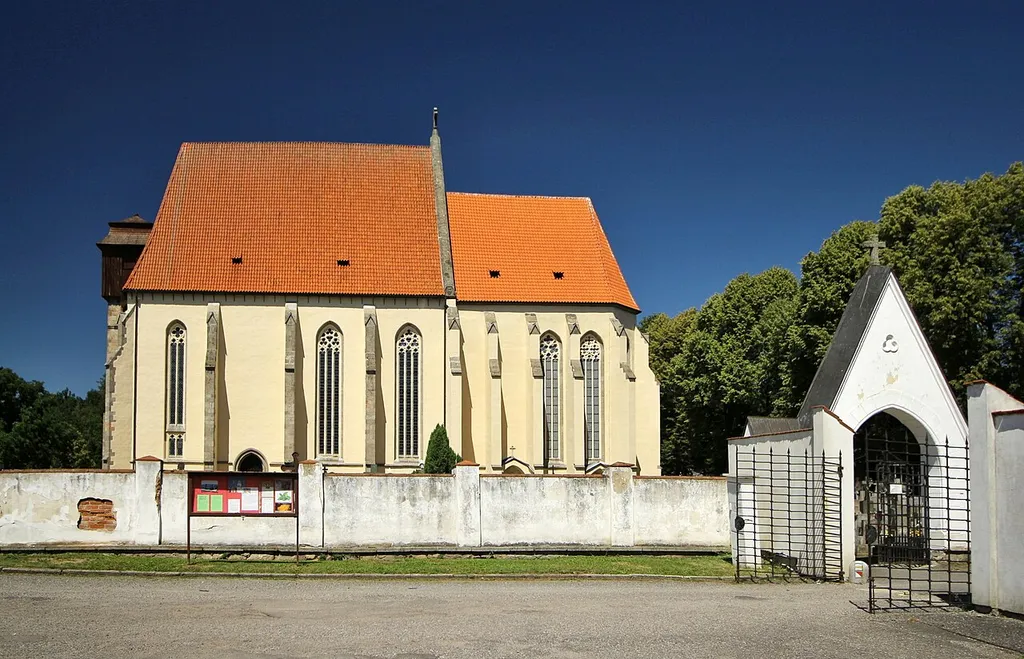 Hřbitovní kostel sv. Jiljí při klášteře v Milevsku