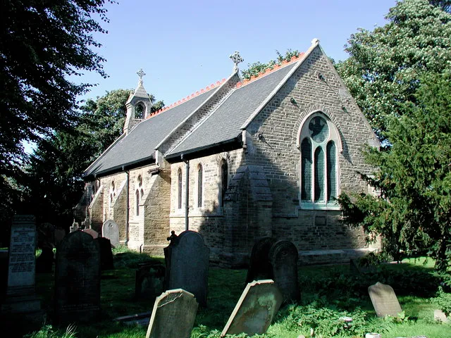 St Giles' parish church, Marfleet, East Riding of Yorkshire, seen from the southeast