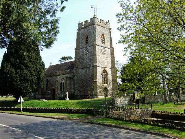 Parish church of the Blesséd Virgin Mary, Marston Magna, Somerset, seen from the northwest