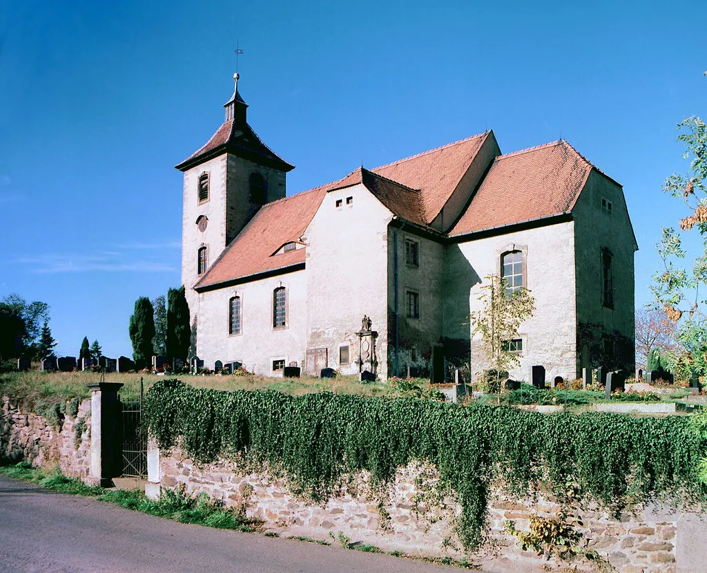 22.10.1989 9201 [09629] Bieberstein (Reinsberg):Dorfkirche, im Wesentlichen 1676 mit Benutzung älterer Teile. [R19891022A08.JPG]19891023350NR.JPG(c)Blobelt