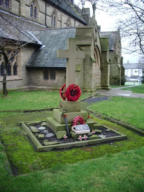 The Parish Church of St Peter, Accrington, War Memorial