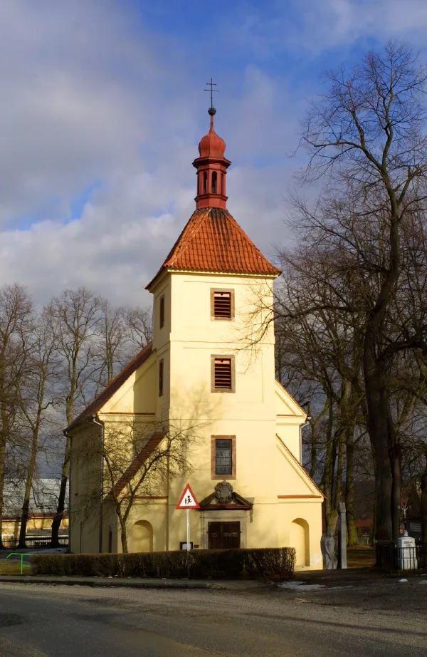 Kostel Archanděla Michaela v Oboře.