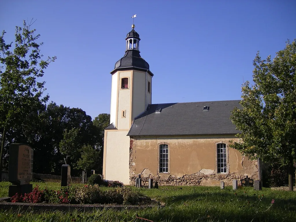 Church in Starkenberg-Wernsdorf near Altenburg/Thuringia