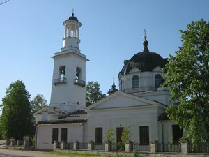 St. Alexander Nevsky church in Ust-Izhora