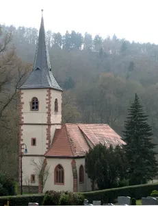Protestant church in Heiligkreuz