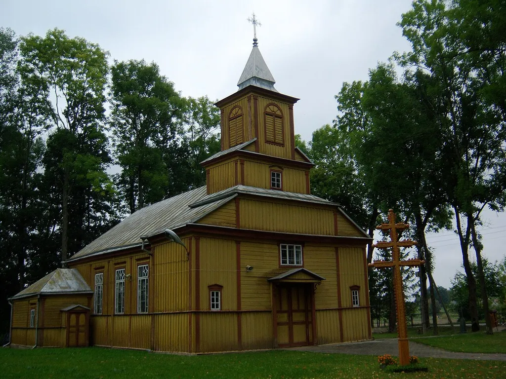 Roman Catholic Church, Alksnėnai, Vilkaviškis District, Lithuania