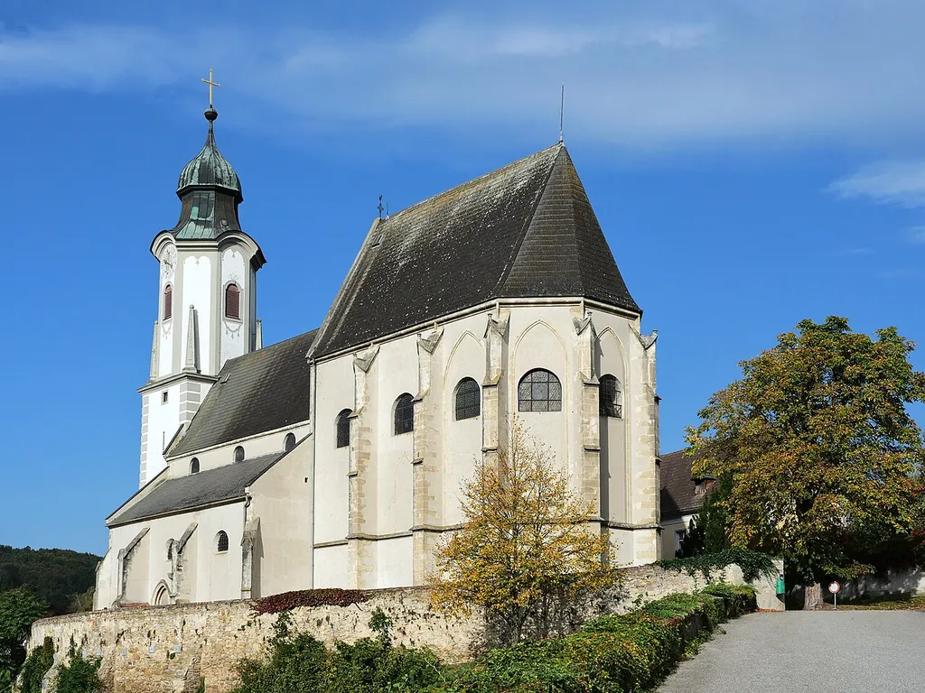 Saint Nicholas parish church, Emmersdorf, southeastern view