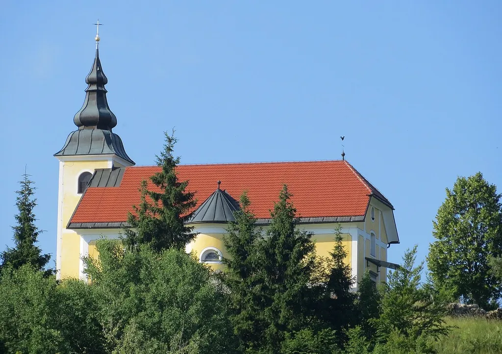 Church in Katarija, Municipality of Moravče, Slovenia