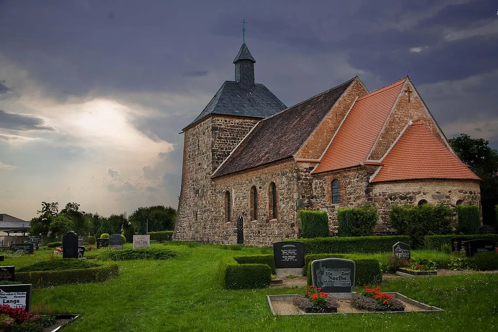 Bergholz Church afternoon