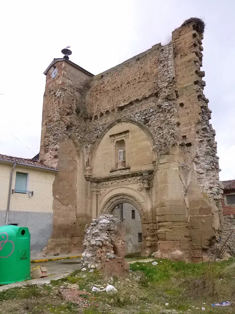 Restos de la Iglesia de San Nicolás de Bari (Belorado, Burgos)