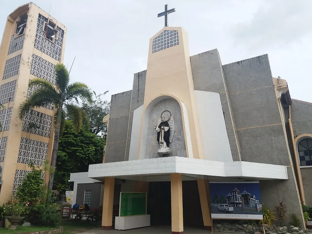 Facade of the San Vicente Ferrer Parish Church, Odiongan, Romblon