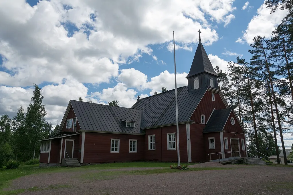 Tuohikotti Village Church in Kouvola, Finland, was designed by Anton Lehto, and completed in 1926.