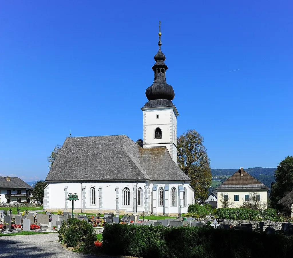 Parish and pilgrimage church Mary Misery in Maria Elend, municipality Sankt Jakob im Rosental, district Villach Land, Carinthia, Austria, EU