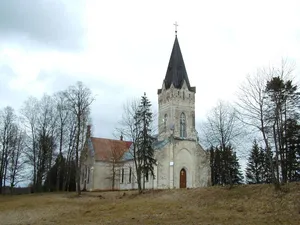Lutheran church in Jaunpiebalga