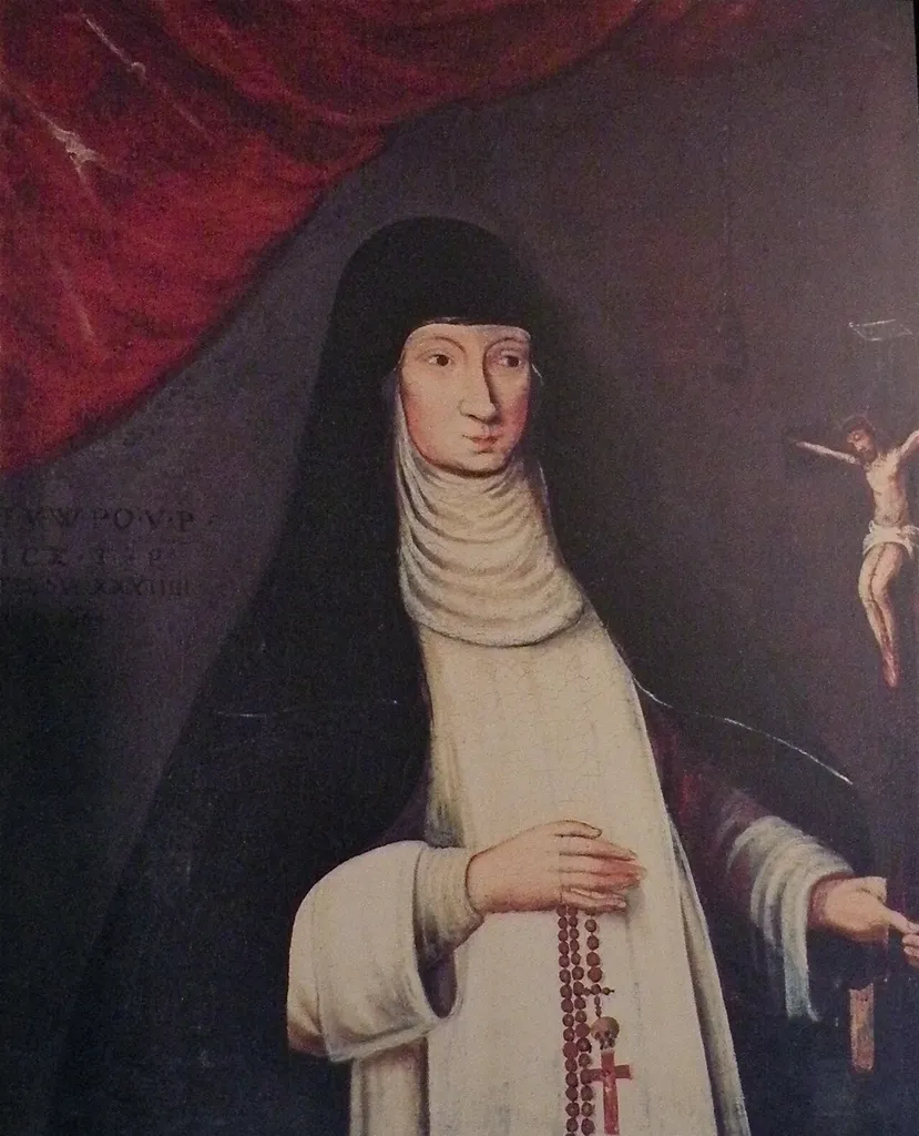 Eva Magdalena Enzmilner, erste Priorin des Dominikanerinnenklosters in Windhaag, Bezirk Perg, Oberösterreich
